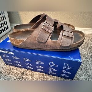 Birkenstock Men's Taupe Sandals